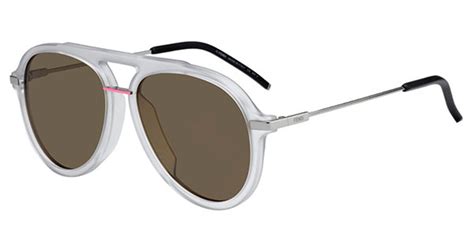 fendi ff m0011 s|Fendi FF M0011/S 900 70 Sunglasses Matte Crystal Silver Frame .